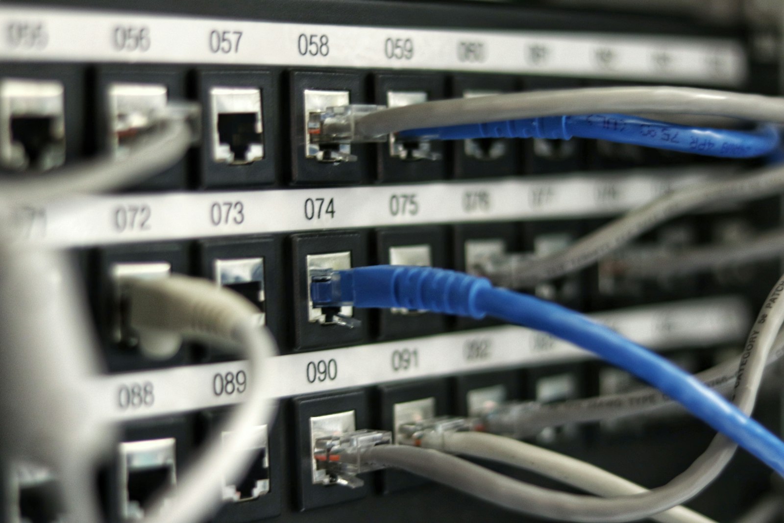 Netwerk patch panel